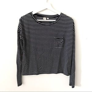 TWIK Simons Long Sleeve Striped Tee